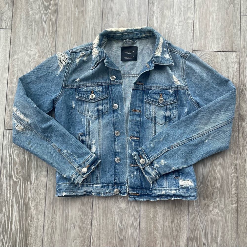Zara jean jacket